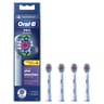 Oral-b pro 3d white brossettes pour brosse a dents x4