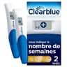Clearblue test de grossesse digital esti. Grossesse x2