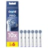 Oral-b pro sensitive clean brossettes pour brosse à dents x6