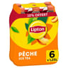 Lipton ice tea saveur peche 6x1.25L dont 10% offertt