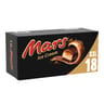Mars 18 barres glacées nappage caramel 720g