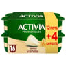 Activia bifidus saveur vanille 12x125g + 4 offerts