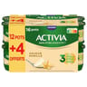 Activia bifidus saveur vanille 12x125g + 4 offerts