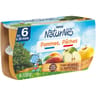 Nestlé naturnes pommes pêches dès 4/6 mois 4x130g