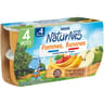 Nestlé naturnes fruits pommes bananes dès 4/6 mois 4x130g