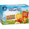 Nestle gourdes fruitées multipack 2 variétés : pommes, bananes 630g
