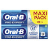 Oral-b pro expert 24h dentifrice menthe douce lot de 2 x 75 ml