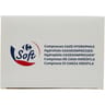 Carrefour soft compresses stériles gaze hydrophile x50