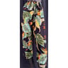 Pantalon femme FEUILLE JAUNE/VERTE FD NOIR TU