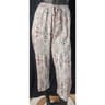 Pantalon femme IMPRIME CACHEMIRE ROSE/VERT TU