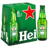 Heineken bière blonde premium 6x25cl 5%vol