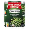 Cassegrain haricots verts extra fins sélection cueillis et rangés main 2X1/2 4440g