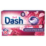 Dash 2en1 pods lessive en capsule jasmin & rose de mai x30 - 603g