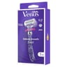 Venus deluxe smooth rasoir swirl + 1 recharge