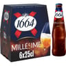 1664 Millésime bière blonde de dégustation 6x25 cl 6.7%vol