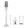 Moulinex Mixeur plongeant optichef 3 en 1 blanc / gris + 2 accessoires DD642110