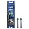 Oral-b pro cross action noire brossettes pour brosse à dents x2