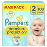 Pampers premium proctection newbb maxi taille 2 4kg-8kg x108