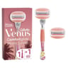 Venus miami sunset confoertglide rasoir femme + 2 recharges