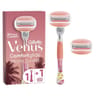 Venus miami sunset confoertglide rasoir femme + 2 recharges