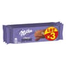 Milka choco suprême lot de 3 x 180g