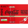 Coca cola sans sucre sans cafeine 6x20cl mini frigo pack