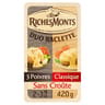 RichesMonts duo raclette sans croûte nature et poivre 420g
