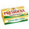 Président beurre gastronomique demi-sel plaquette 250g