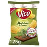 Vico chips aromatisées lisses herbes de provence 125g
