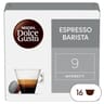 Nescafé dosettes de café dolce gusto barista x16 capsules 104g