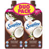 Soupline concentré adoucissant fraîcheur parfumée 3d coco 2x1.28l