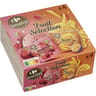 Carrefour sensation 4 pots glaces fraise framboise/mangue passion 274g