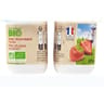 Carrefour bio yaourt à la fraise 4x125g