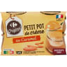 Carrefour Original petit pot de crème caramel 4X100g