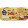 Carrefour Original petit pot de crème caramel 4X100g