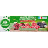 Carrefour Classic yaourt aux fruits rouges 8x125g
