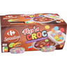 Carrefour Sensation crème dessert chocolat avec dragées 4x120g
