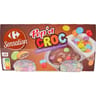 Carrefour Sensation crème dessert chocolat avec dragées 4x120g