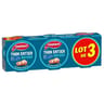 Saupiquet thon entier nature MSC lot de 3x140g