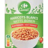 Carrefour classic' haricots blancs à la tomate 800g