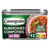 Cassegrain aubergines compotees & ble 375g