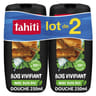 Tahiti standard gel douche tropique 2x250ml