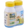 Carrefour baby bio lait et céréales bébé dès 6mois 2x25cl