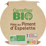 Carrefour bio pâté au piment d'espelette bio 180g