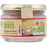 Carrefour bio rillettes de porc 170g