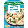 Fleury michon risotto au saumon épinards à la crème et parmesan 280g
