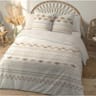 Parure housse de couette 260x240cm + 2 taies 63x63cm cherokee