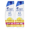 Head & shoulders base 2in1 citrus 2x300ml