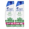 Head & shoulders bace 2in 1 menthol 2x300ml