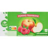 Carrefour classic' compotes pommes framboises x4 - 400g